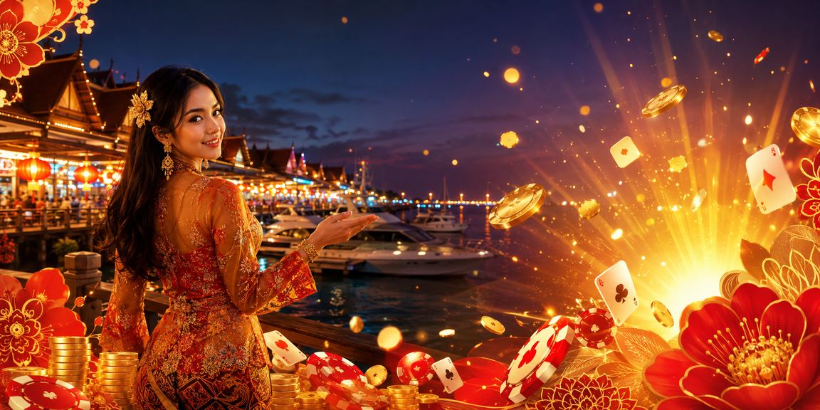 Pemain menikmati meja Poker Online bergaya Kota Bharu