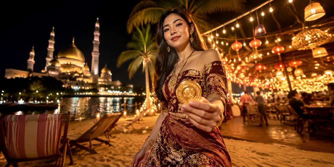 Suasana hiburan kasino moden di Putrajaya bergaya Malaysia